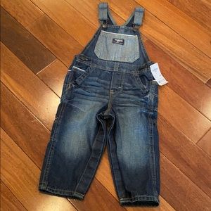 New Oshkosh bgosh denim overalls size 18 months